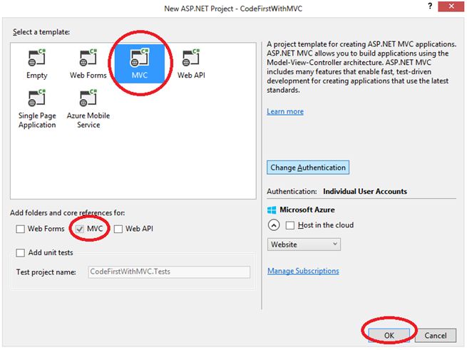 select MVC